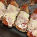 El cooksnap de biagionimarina cuando hizo Milanesa de berenjena a la napolitana.