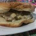El cooksnap de Santiago Hernández Rendón cuando hizo Sanguchitos de pollo, apio y mayonesa.