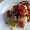 El cooksnap de Antonia Caldés cuando hizo Bacalao con crema de patata.