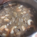 El cooksnap de josi E. cuando hizo Langostinos al estilo chino.
