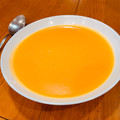 El cooksnap de Corarodri cuando hizo Crema de calabaza light.