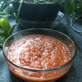 El cooksnap de Alejandro Espinosa cuando hizo Salsa casera para de espaguetis .