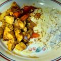 Amholt's cooksnap of when they made Spicy Chicken with Mash Potatoes.