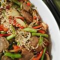 Cooksnap dari Hes Hidayat untuk resep Tumis Babai Worka ( Bakso, Cabai, Wortel dan Kacang Panjang )