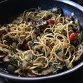El cooksnap de Sikono cuando hizo Pasta con verduras.