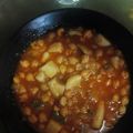 El cooksnap de kakem cuando hizo Potaje de garbanzos con jibia (sepia).
