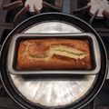 El cooksnap de Gabriel Guevara cuando hizo Budín de miel.