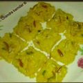 Chandra kamdar का कुकस्नैप जब उन्होंने पनीर कलाकंद(paneer kalakand recipe in hindi) बनाया था।