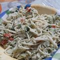 El cooksnap de Patricia Mancuello cuando hizo Fideos con brócoli 🥦 y queso crema.