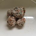 El cooksnap de Giuli cuando hizo Trufas de dulce de leche y galletitas marías.