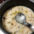 梅秀芳 的 (電鍋)絲瓜肉末粥 cooksnap