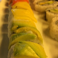 El cooksnap de Irene-Guirao cuando hizo Sushi uramaki arcoiris.