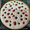 El cooksnap de Katy Wistuba cuando hizo Cheesecake de berries.