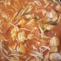 El cooksnap de Luisa Hurtado cuando hizo Wok ternera o pollo.