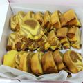 Cooksnap dari D'line Houze untuk resep Marmer cake / bolu macan putih telur