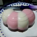 Cooksnap dari Hannanan untuk resep Neapolitan Silky Pudding