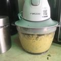 El cooksnap de Almendra Gallegos Concha cuando hizo Porotos Granados con Mazamorra.