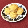 El cooksnap de Kasumi cuando hizo 🍘🧀 Galletitas saladas de queso roquefort con semillas de sésamo 🧀🍘 5 ingredientes.