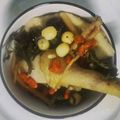 Cooksnap của Daisy Lê khi họ làm theo món Gà tần lá ngải