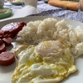 El cooksnap de Marieta cuando hizo Arroz a la cubana (Thermomix).