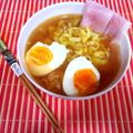 El cooksnap de Evita cuando hizo Fideos con jamón de Ponyo en el acantilado.