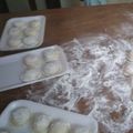 El cooksnap de minuana1 cuando hizo Sorrentinos caseros.
