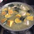 El cooksnap de Gabriela cuando hizo Pollo en salsa verde con patatas.
