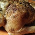 K's cooksnap of when they made Cornish Game Hens.