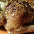 K's cooksnap of when they made Cornish Game Hens.