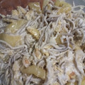 El cooksnap de Rosario Vergara Olea cuando hizo Revuelto de gulas con huevo y patatas 😬.