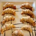 El cooksnap de Charlie Alonso cuando hizo Mini croissants rellenos.