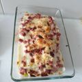 El cooksnap de Laura Revuelta cuando hizo Puerros gratinados con bechamel y jamón.