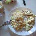 El cooksnap de Sergio M cuando hizo Lomo al ajillo y nata acompañado de papas fritas.