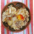 shahana imran's cooksnap of when they made Desi Pulao.