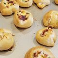 Whizzle's cooksnap of when they made Bacon Jalepeno Popper Pinwheels.