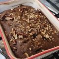 صورة من JANA𖤐 ، شاركها بعد تجربة وصفة براونيز الشوكولاته بالبيكان (صحي)