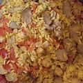 El cooksnap de Gema cuando hizo Arroz con magro y garbanzos.