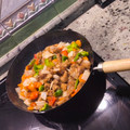 El cooksnap de Maria Abellan cuando hizo Solomillo de cerdo con salsa agridulce.