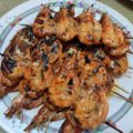 Cooksnap από Γεωργία Τρικοίλη στη συνταγή "Γαρίδες στα κάρβουνα με μαρινάδα σκορδόμελου" 🧡🦐