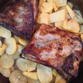 El cooksnap de Maria cuando hizo Costillas de cerdo asadas con miel.