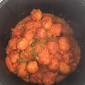 El cooksnap de e. obanos cuando hizo Albóndigas de merluza.