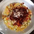 Shilpa garg का कुकस्नैप जब उन्होंने काले चने और आलू भुजिया की चाट (kale chane aur aloo bhujiya ki chaat recipe in Hindi) बनाया था।