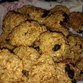 El cooksnap de Monica Riffo cuando hizo Galletas fitness (sin harina y sin azúcar).