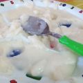 El cooksnap de Mirian Crocamo cuando hizo Crema casera para bebe fácil.
