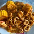 Cooksnap dari siti mulyani untuk resep Seafood Saus Padang (Cumi dan Udang)