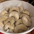 anett182 Cooksnap-ja, amikor elkészítette a(z) Vaníliás hókifli receptet.