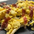 El cooksnap de El Menú de Gemma cuando hizo Revuelto de setas con jamón.