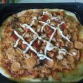 Cooksnap dari Mutia Putri Adelita untuk resep Chicken & beef sausage black pepper Pizza