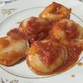 El cooksnap de Heber Gonzalez cuando hizo Sorrentinos de espinaca, ricota y nuez.