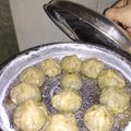 Ruchita Saxena's cooksnap of when they made Veg momos.